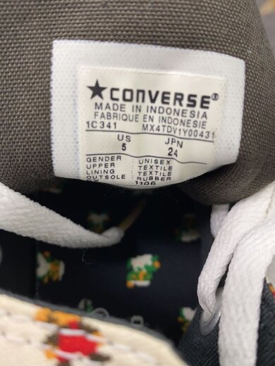 商品画像：ハイカットスニーカー/24cm/IVO/1C341/スーパーマリオブラザーズ 5