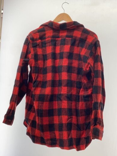 商品画像：長袖シャツ/--/ウール/RED/チェック/40s 2