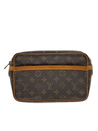 商品画像：セカンドバッグ/レザー/BRW/総柄/M51847 1