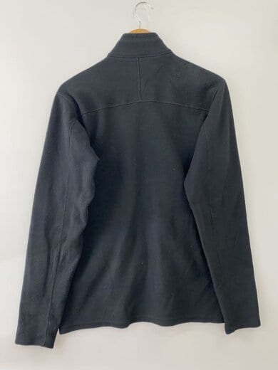 商品画像：フリースジャケット/S/ポリエステル/BLK/無地/605073 2