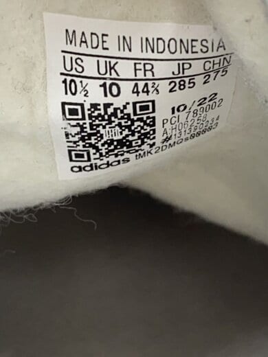 商品画像：ローカットスニーカー/28.5cm/WHT/H06258 5