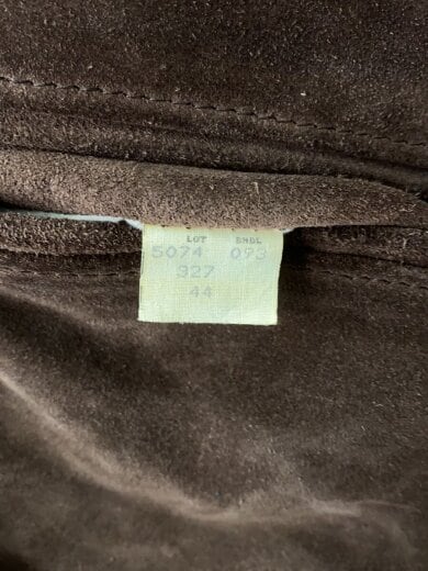 商品画像：レザージャケット・ブルゾン/44/スウェード/BRW/5074 4