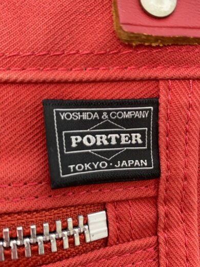 商品画像：トートバッグ/コットン/RED 5