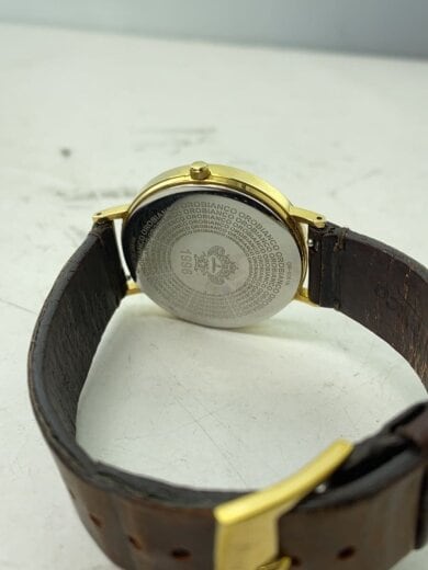 商品画像：腕時計/アナログ/レザー/WHT/BRW/or-0061n 3