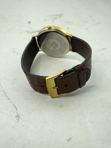 商品画像：腕時計/アナログ/レザー/WHT/BRW/or-0061n 4