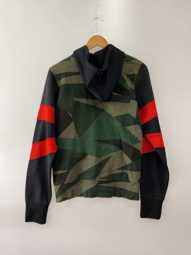 商品画像：ジップパーカー/S/コットン/KHK/カモフラ// 2