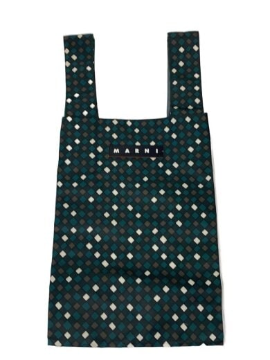 商品画像：トートバッグ/ナイロン/GRN/総柄 1