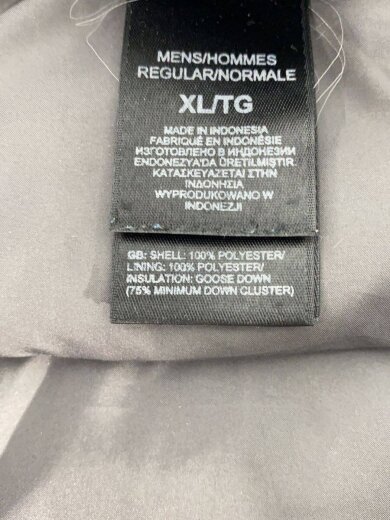 商品画像：ダウンジャケット/XL/ポリエステル/GRY 4