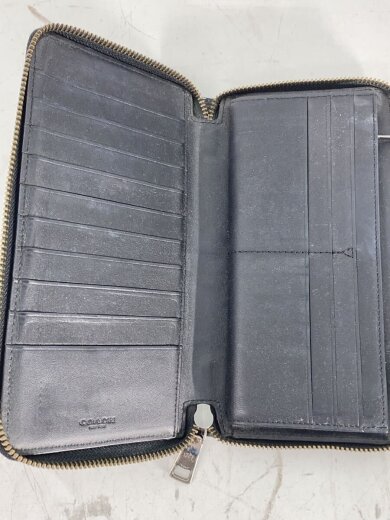 商品画像：長財布/レザー/BLK/総柄/メンズ 4