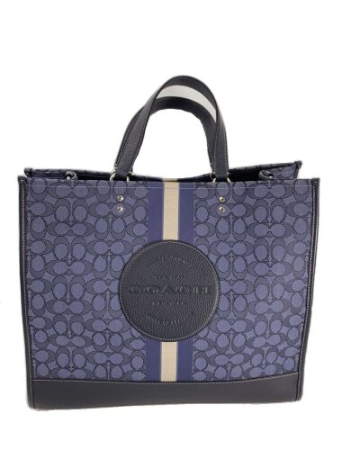 商品画像：デンプシー/C8418/トートバッグ/キャンバス/角スレ有/使用感有/ショルダー欠品/ 1