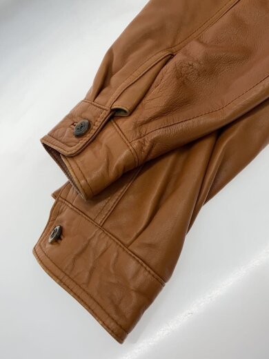 商品画像：レザージャケット・ブルゾン/M/羊革/CML/無地 5