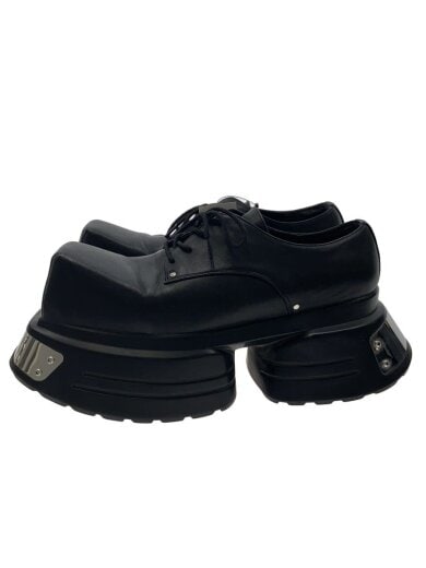 商品画像：metal plate leather shoes/ドレスシューズ/--/BLK// 1