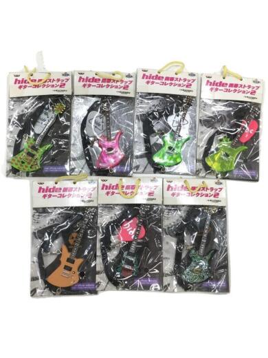 画像：ﾊﾞﾝﾌﾟﾚｽﾄhide/携帯ストラップギターコレクション2/7点コンプリート1