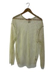 21SS/ビックメッシュトップス/FREE/ポリエステル/WHT/21211415108