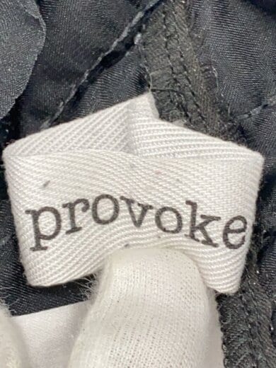 画像：provoke長袖Tシャツ/FREE/ポリエステル/BLK/無地/PV-030053//3