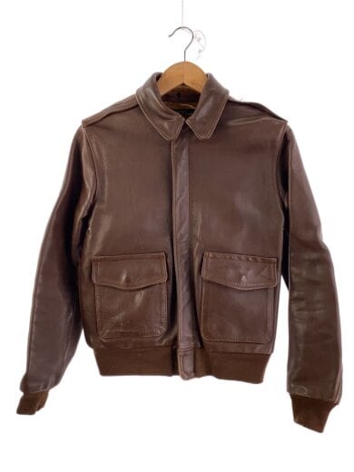 商品画像：A-2/レザージャケット・ブルゾン/36/レザー/BRW 1