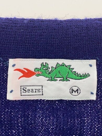 商品画像：70s/恐竜タグ/カーディガン(薄手)/M/--/NVY/ほつれあり// 4