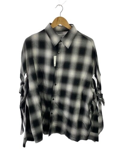 商品画像：長袖シャツ/4/コットン/BLK/オンブレCK/GB-TO-4206 1