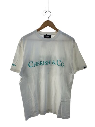 商品画像：Tシャツ/L/コットン/WHT 1