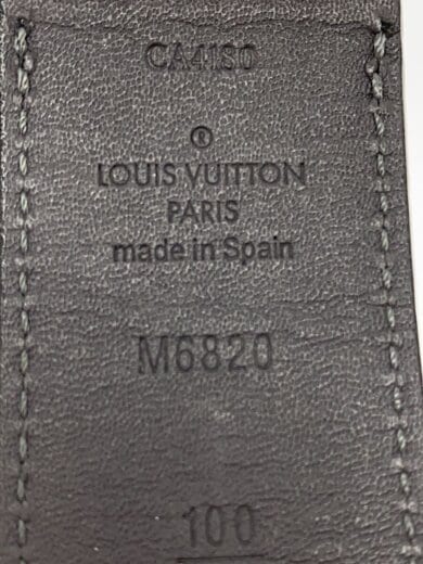 商品画像：ベルト/レザー/BLK/メンズ/M6820 3