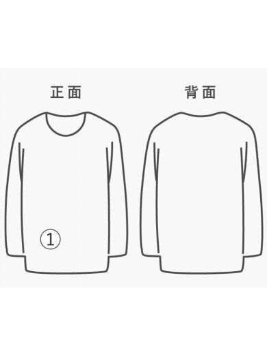 商品画像：Tシャツ/S/コットン/WHT 6