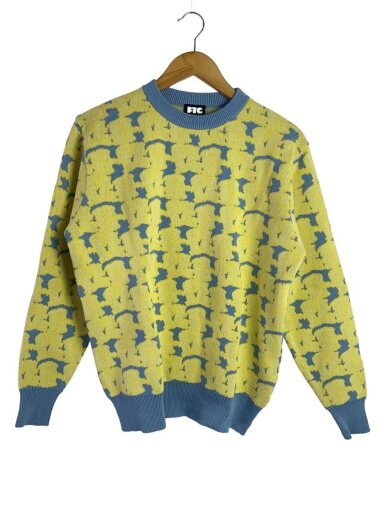 商品画像：ニット・セーター(厚手)/S/コットン/YLW/FTC025SPSW08 1
