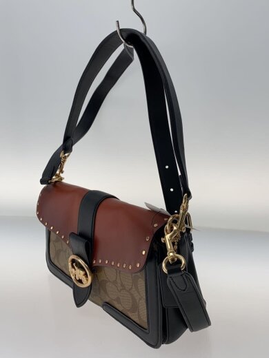 商品画像：ショルダーバッグ/PVC/BLK/総柄/5605// 2