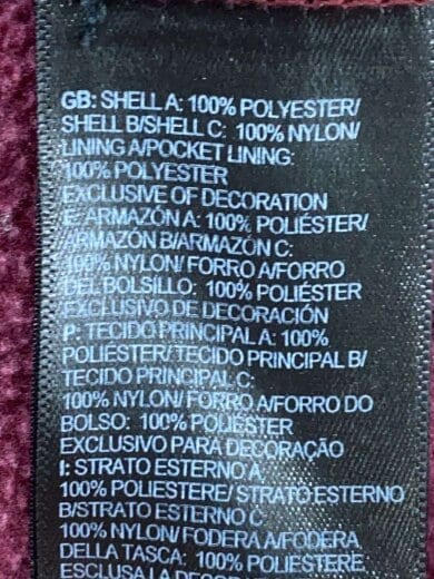 商品画像：フリースジャケット/M/ポリエステル/BRD 4