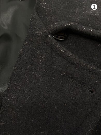 商品画像：ピーコート/36/コットン/BLK/無地// 5