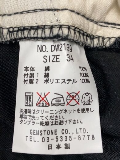 商品画像：カーゴパンツ/34/コットン/BLK/無地/DW2139 5