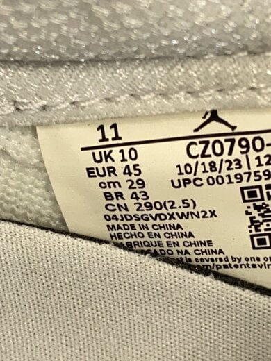 商品画像：AIR JORDNA 1 LOW OG_エアジョーダン 1 ロー OG/29cm/SLV/レザー 6