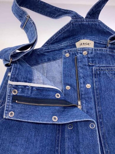 商品画像：SALOPETTE SK/オールインワン/36/コットン/IDG/VIN-63D-CEA 3