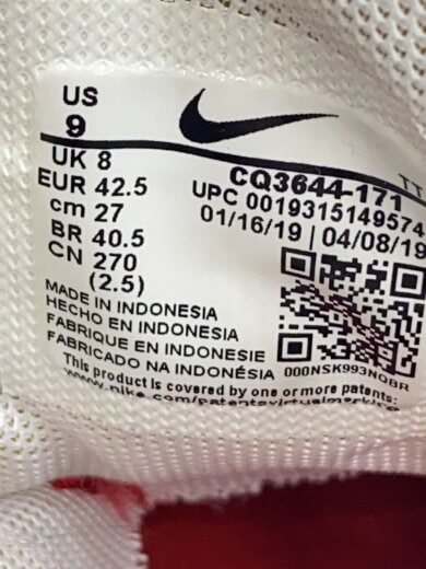 商品画像：AIR MAX 95/エアマックス/ホワイト/CQ3644-171/27cm/WHT 5