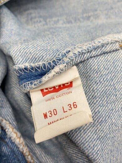 商品画像：90s/ボタン裏552/USA製/ボトム/30/コットン/IDG/501-0000 5