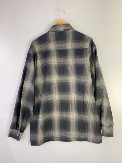 商品画像：長袖シャツ/--/--/BLK/オンブレCK 2