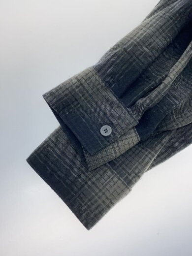 商品画像：長袖シャツ/--/--/BLK/オンブレCK 4