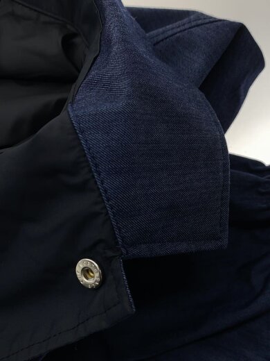 商品画像：GTX DENIM COACH JACKET_GTXデニムコーチジャケット/XL/ナイロン/BLU/無地 8