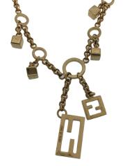 ネックレス/キューブ/チャーム/GLD/トップ有/レディース