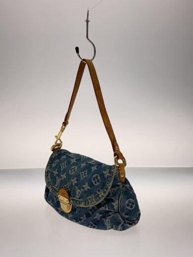 商品画像：ミニ・プリーティ_モノグラム・デニム/デニム/BLU 2