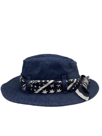 商品画像：ハット/--/コットン/IDG/無地/メンズ 1