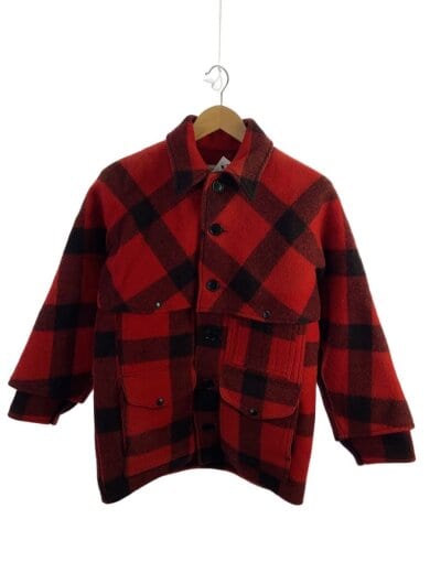 商品画像：ジャケット/38/ウール/RED/チェック 1