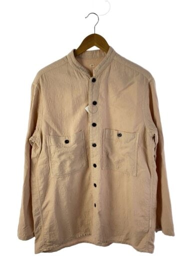 商品画像：長袖シャツ/3/コットン/BEG/無地 1