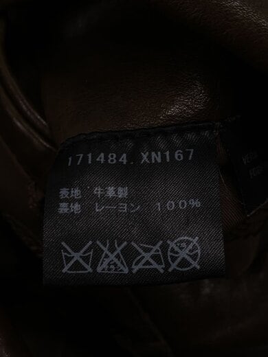 商品画像：TOM FORD期/テーラードジャケット/46/牛革/BRW/171484.XN167// 4