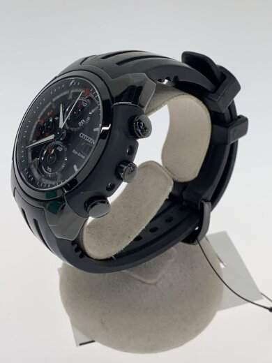 商品画像：ソーラー腕時計/アナログ/ラバー/BLK/BLK/b612-s078652 2