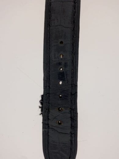 商品画像：腕時計/アナログ/レザー/WHT/BLK/210G 5