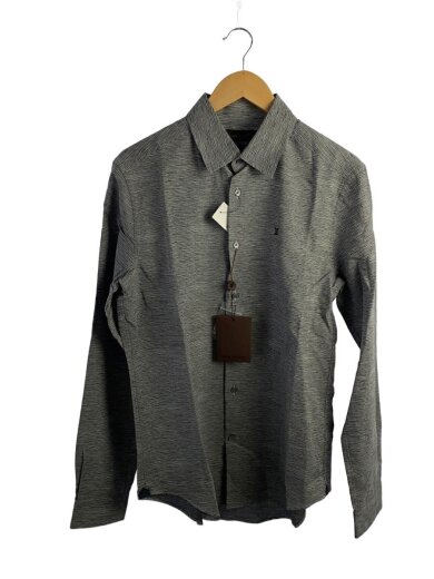 商品画像：長袖シャツ/M/コットン/GRY/総柄/RM152Q H8S40WBH3 1
