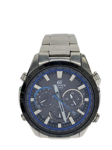 商品画像：ソーラー腕時計・EDIFICE/アナログ/ステンレス/WHT/GRY 1