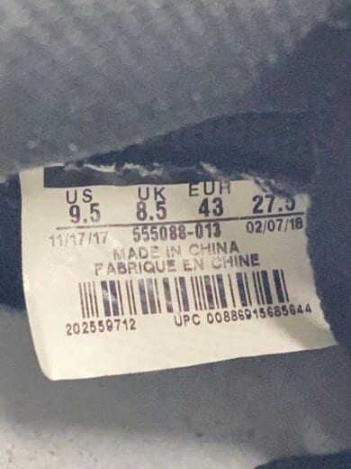 商品画像：AIR JORDAN 1 RETRO HIGH OG/エアジョーダン1レトロハイ/ブラック/27.5cm/BLK 5