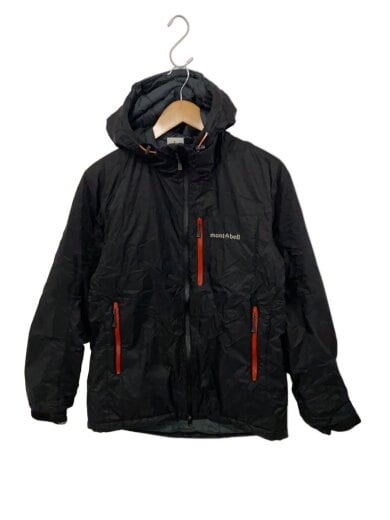 商品画像：フラットアイアンパーカ/M/ナイロン/BLK/無地 1