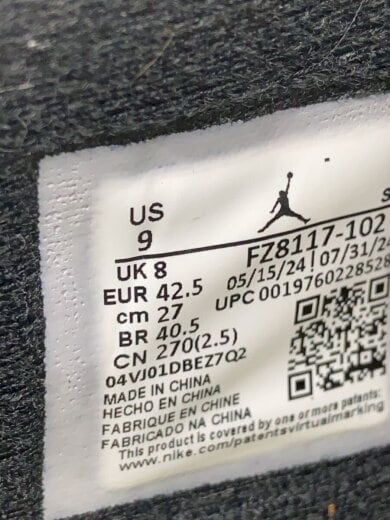 商品画像：X TRAVIS SCOTT JUMPMAN JACK_X トラヴィス・スコット ジャンプマンジャック/27cm// 5